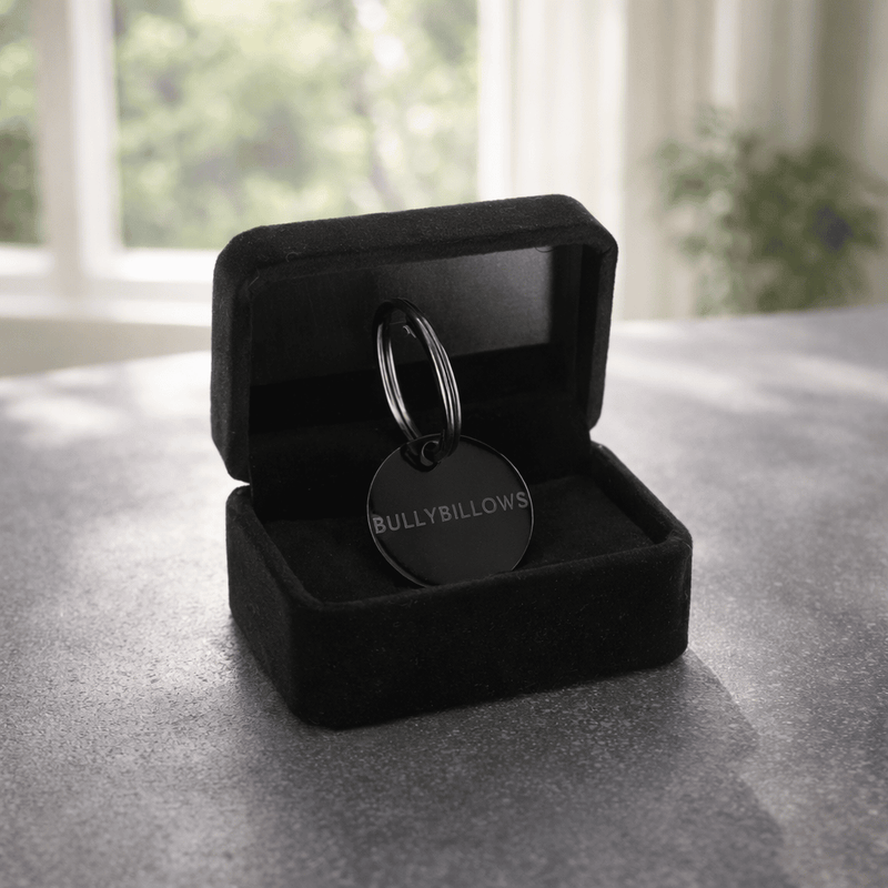 Dog ID Tag - Black (With Gift Box)