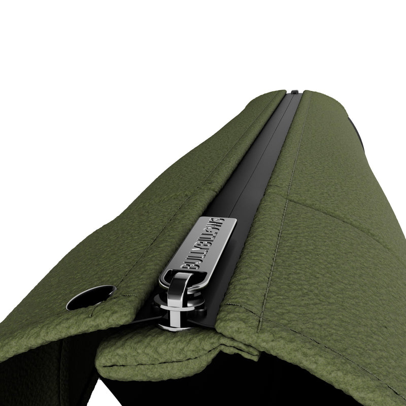 Dog Fleece With Zip - Khaki