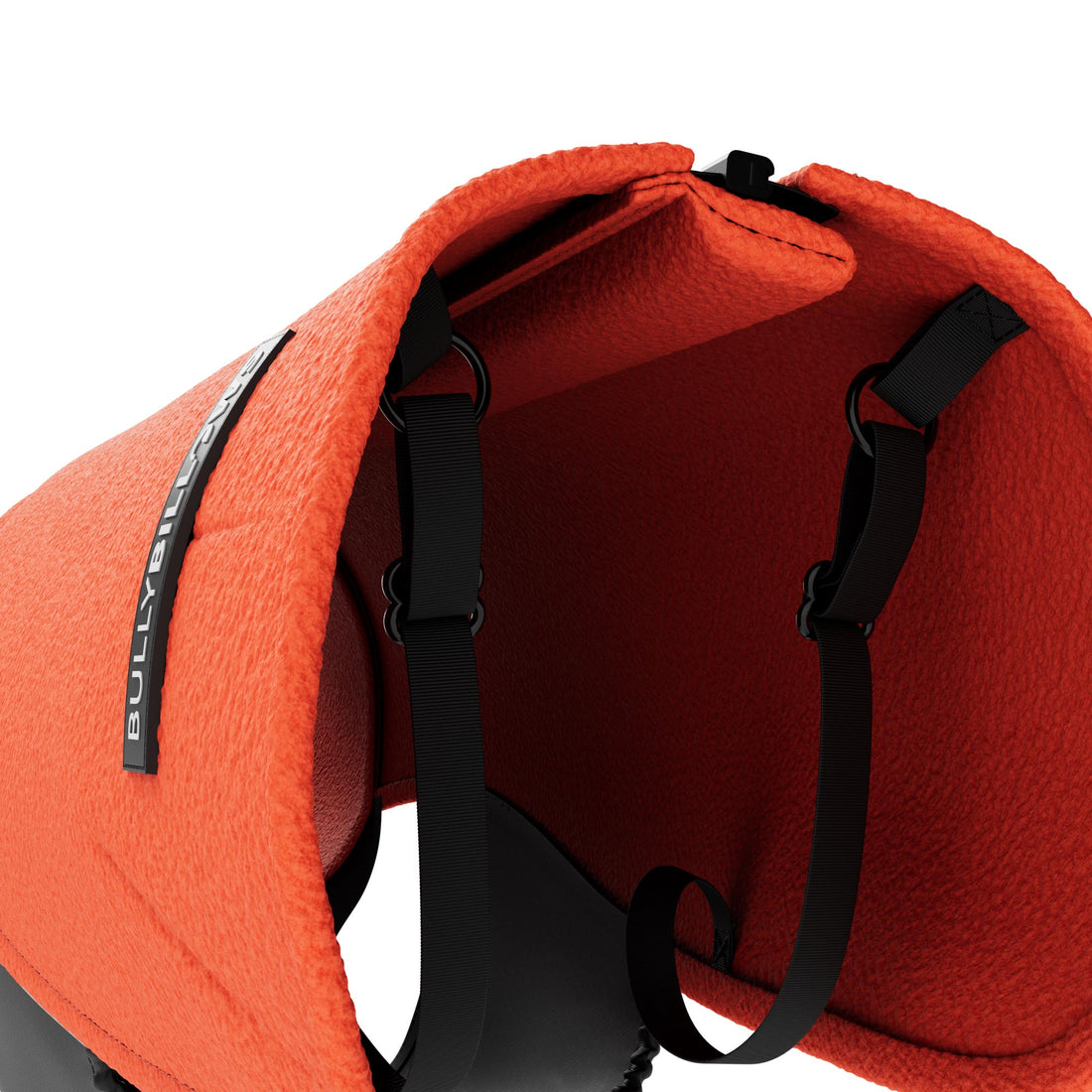 featured image of Dog Fleece With Zip - Orange