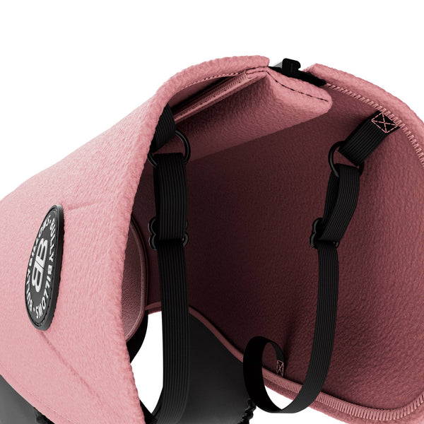 Dog Fleece With Zip - Pink