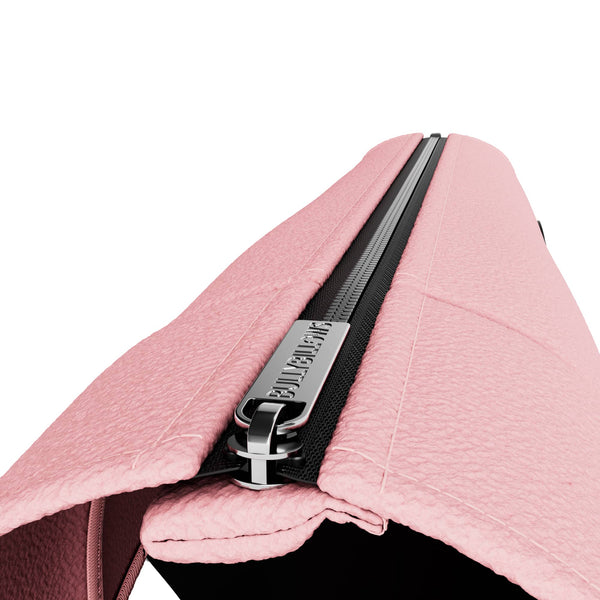 Dog Fleece With Zip - Pink