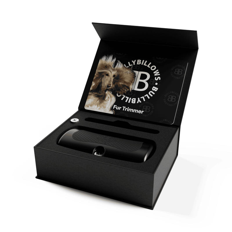 BullyBillows Kit de deshedding animal complet - noir