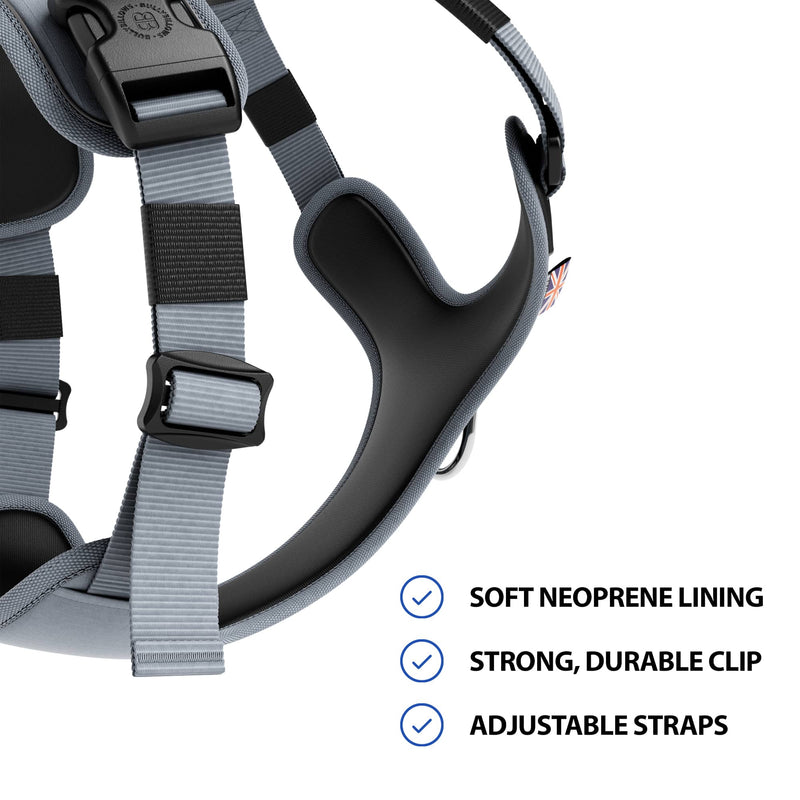 Anti Pull Hurricane Harness Lighter | With Handle - Grey