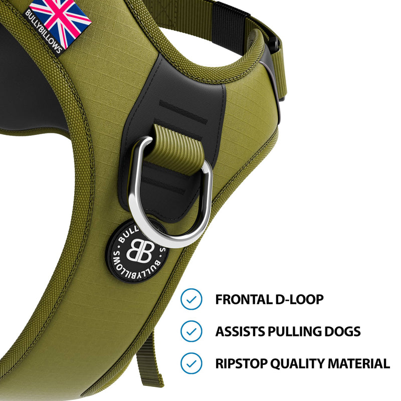 Anti Pull Hurricane Harness Lighter | With Handle - Olive Green