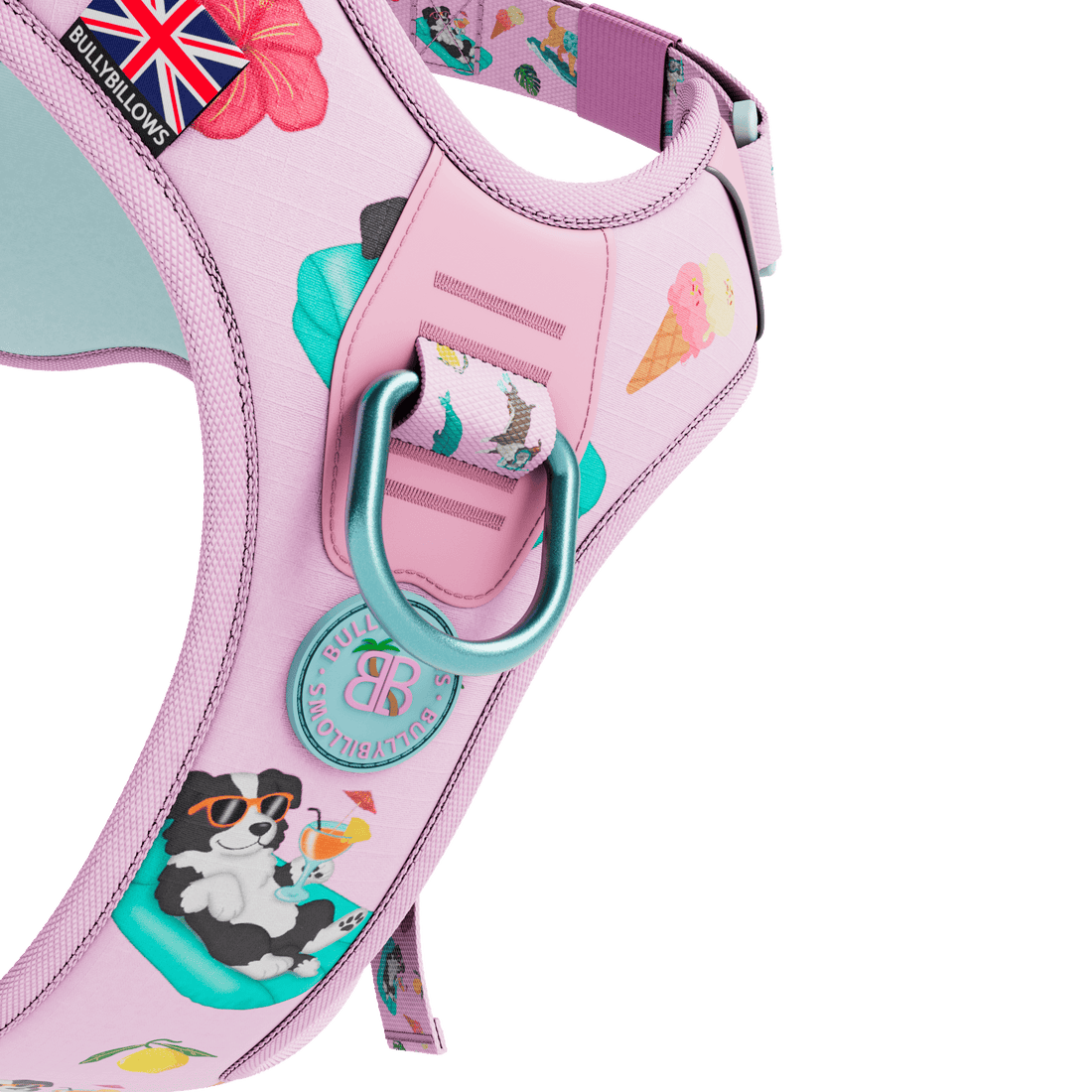 featured image of Anti Pull Hurricane Harness Lighter | With Handle - BalmyBillows Pink