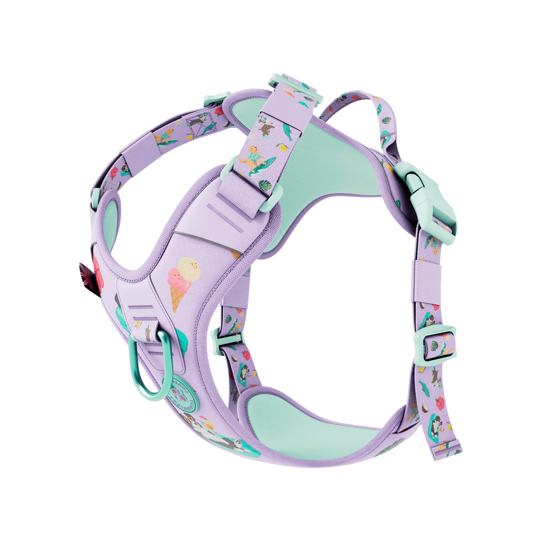 featured image of Anti Pull Hurricane Harness Lighter | With Handle - BalmyBillows Purple