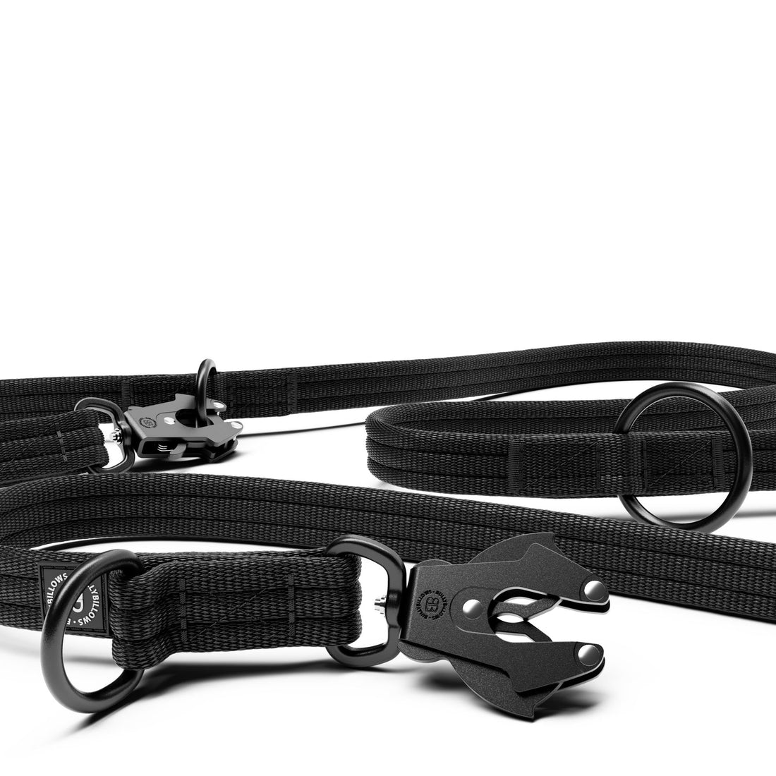 featured image of Lightweight Training Double Ended Dog Leash | 2m Length - Black