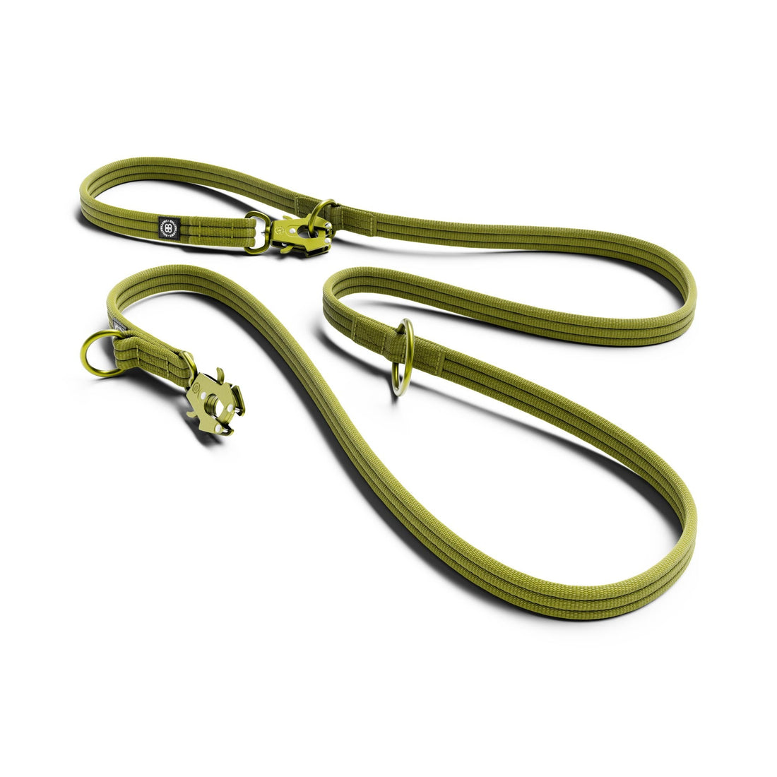 featured image of Lightweight Training Double Ended Dog Leash | 2m Length - Olive Green