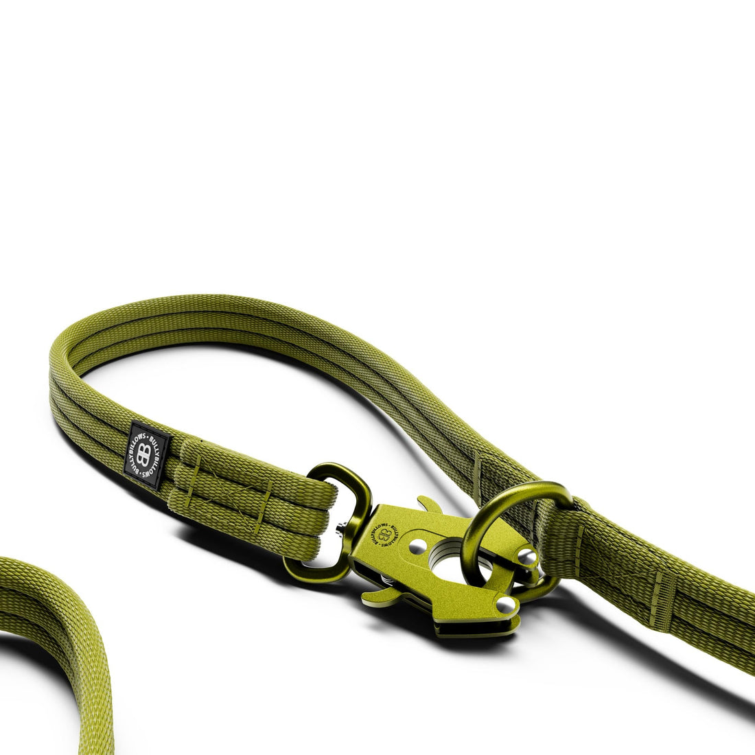 featured image of Lightweight Training Double Ended Dog Leash | 2m Length - Olive Green