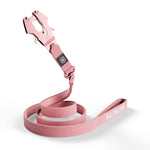 1.4m LIGHTER Swivel Combat Leash | Neoprene Lined, Secure Rated Clip with Soft Handle - Pink x Pink