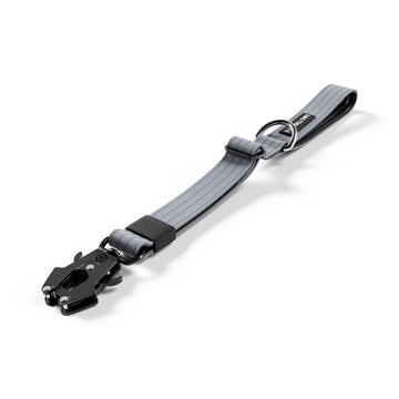 Adjustable Combat® Traffic Leash -  Metal Grey