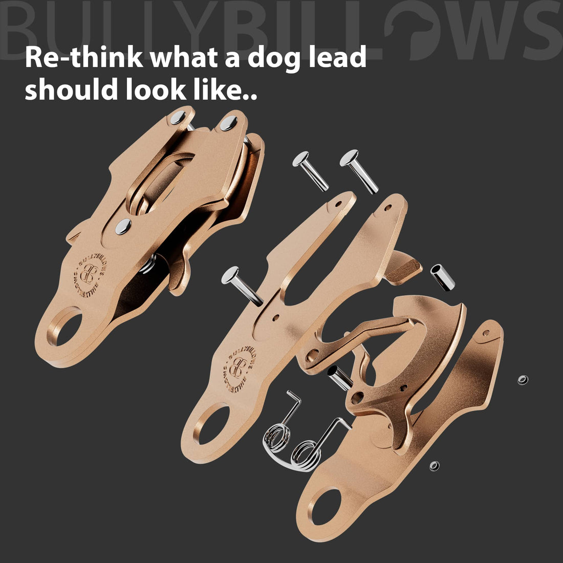 featured image of 1.4m Lighter Swivel Combat Lead | Anti-Tangle & Secure Clip - Tan x Tan