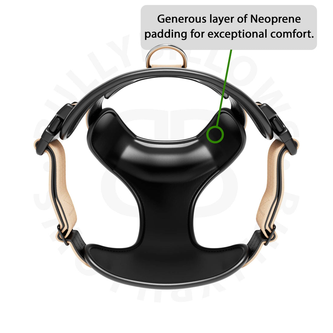 featured image of Comfort Premium Harness | Non Restrictive - Tan