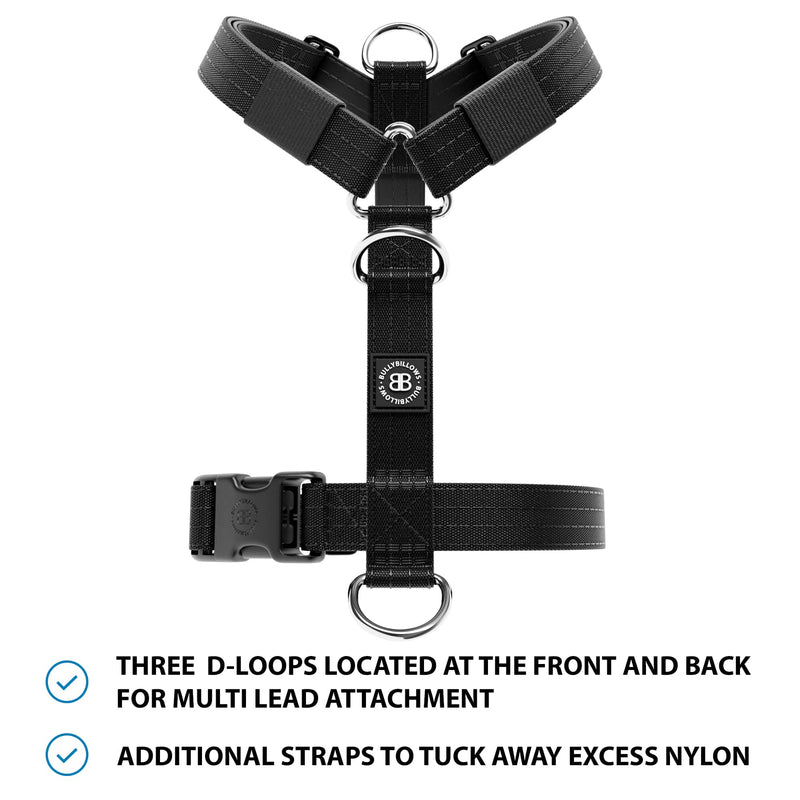 Anti-Pull TRI-Harness® | Training Dog Harness for All Breeds - Black