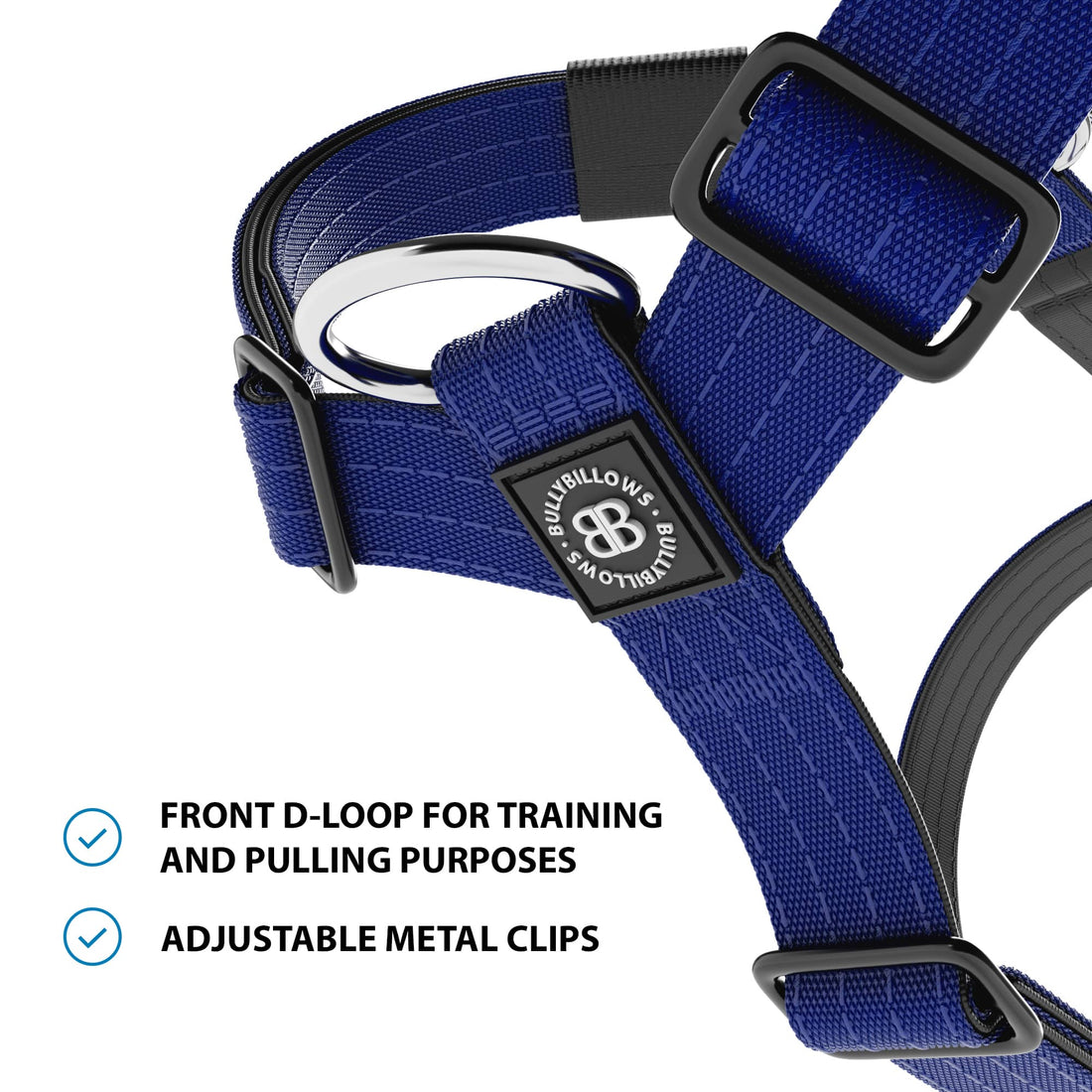 featured image of Anti-Pull TRI-Harness® | Training Dog Harness for All Breeds - Blue