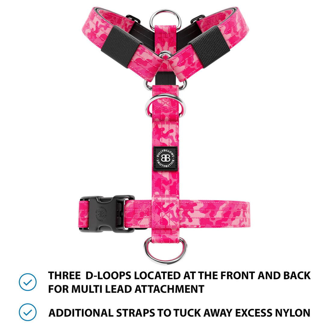 featured image of Anti-Pull TRI-Harness® | Training Dog Harness for All Breeds - Bubblegum