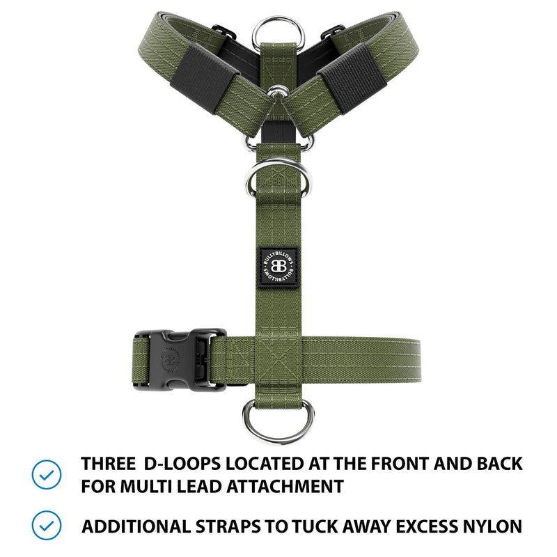 Mini Tri-Harness® | Pas de traction et réglable - Khaki v2.0
