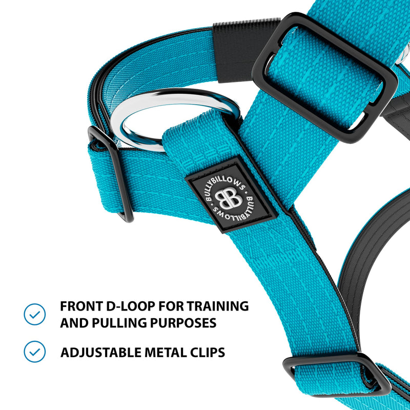 Mini Training Anti Pull TRI-Harness® | Small Breeds - Light Blue