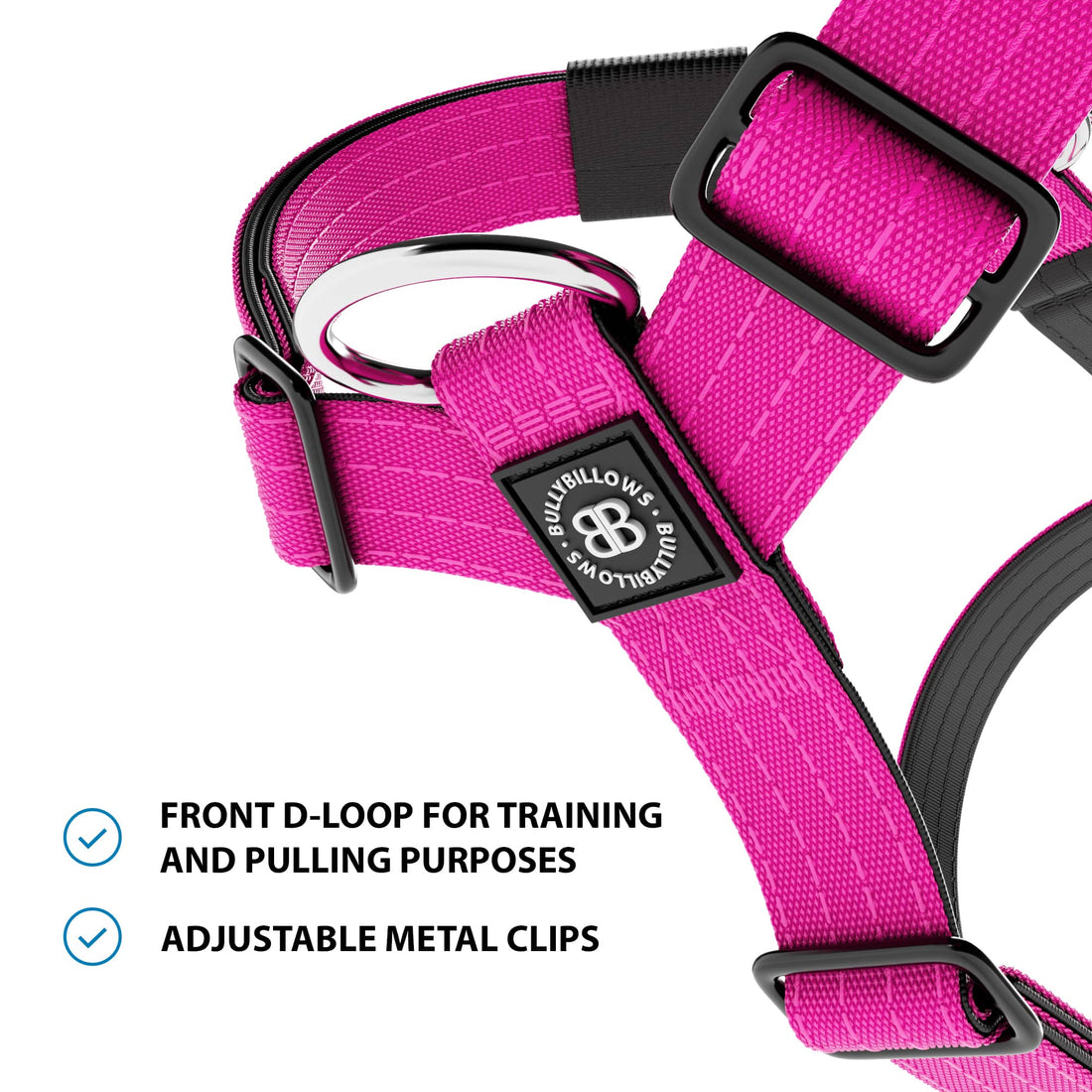 featured image of Anti-Pull TRI-Harness® | Training Dog Harness for All Breeds - Magenta