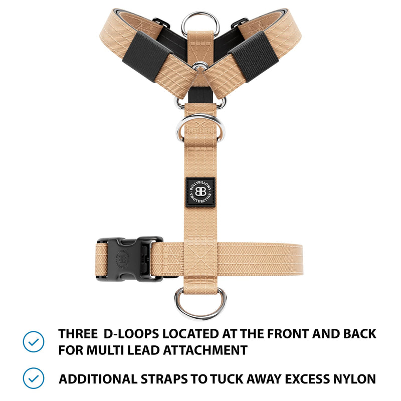 Anti-Pull TRI-Harness® | Training Dog Harness for All Breeds - Tan