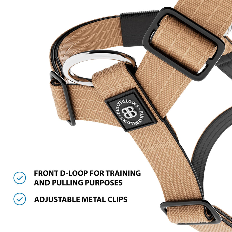 Anti-Pull TRI-Harness® | Training Dog Harness for All Breeds - Tan