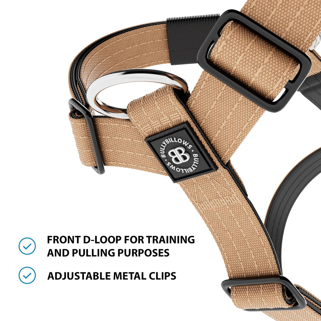 featured image of Anti-Pull TRI-Harness® | Training Dog Harness for All Breeds - Tan