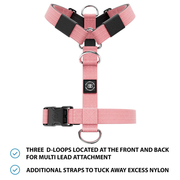 Mini Training Anti Pull TRI-Harness® | Small Breeds - Pink
