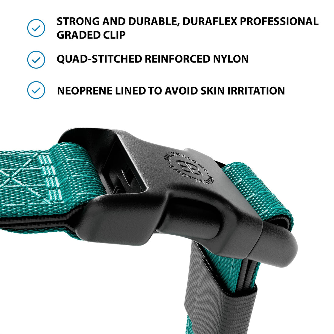 featured image of Anti-Pull TRI-Harness® | Training Dog Harness for All Breeds - Turquoise