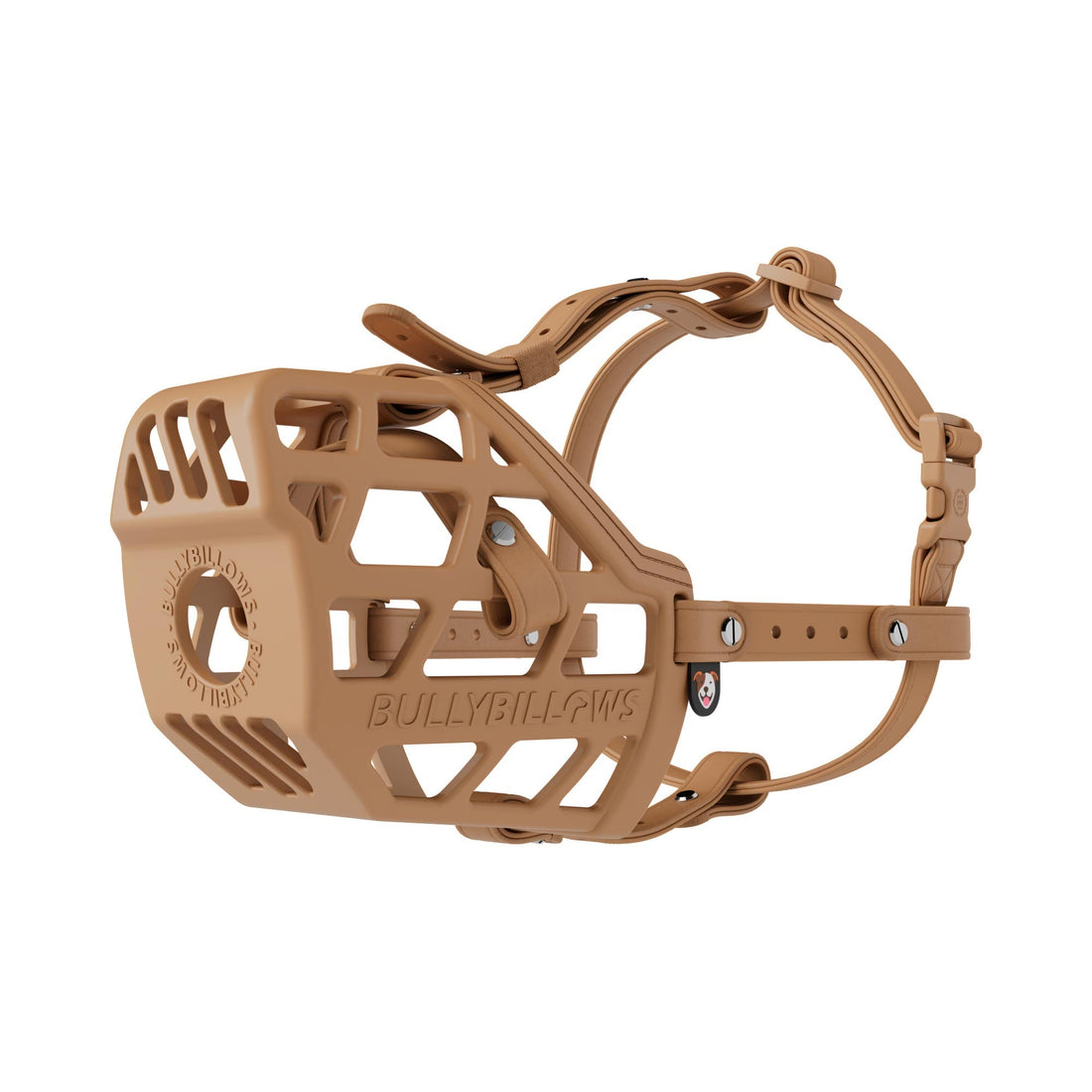 featured image of Premium Comfort Muzzle | x2 Additional Head Straps - Tan