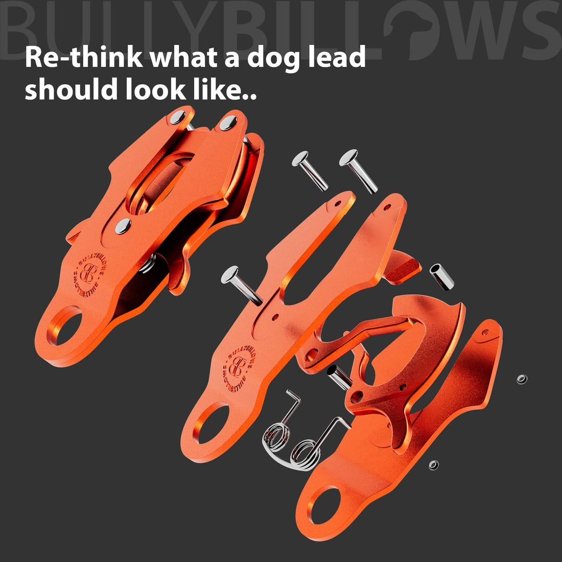 featured image of 1.4m Lighter Swivel Combat Lead | Anti-Tangle & Secure Clip - Turquoise x Orange