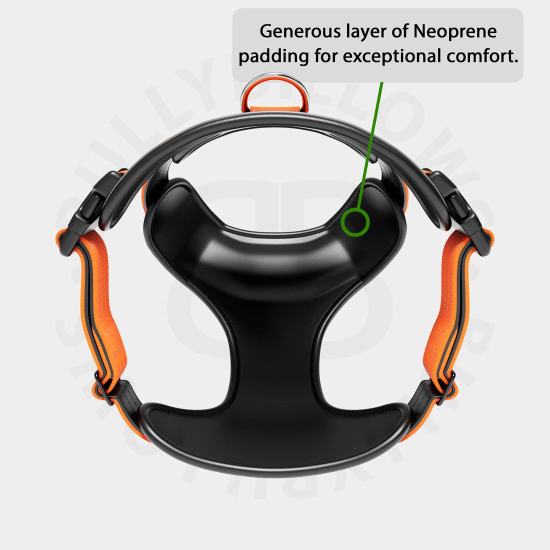 featured image of Comfort Premium Harness | Non Restrictive - Orange