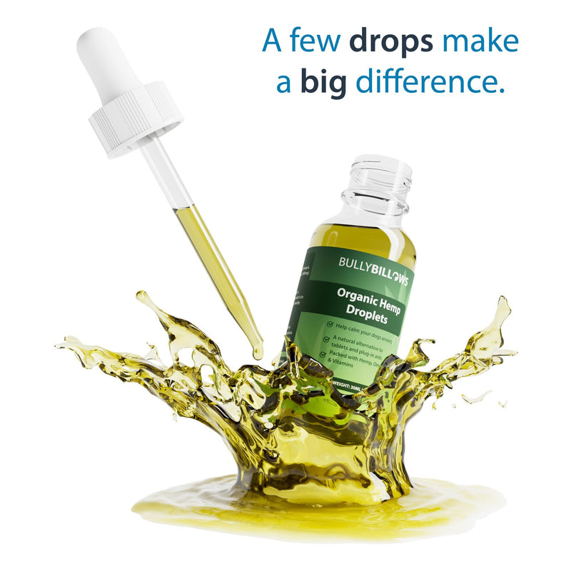 Droplettes de chanvre et d'oméga premium - 1000 mg