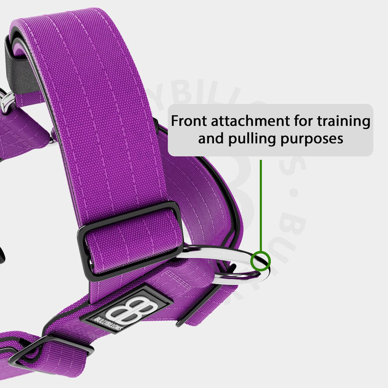 Training Anti Pull TRI-Harness® | M-XL Breeds - Purple