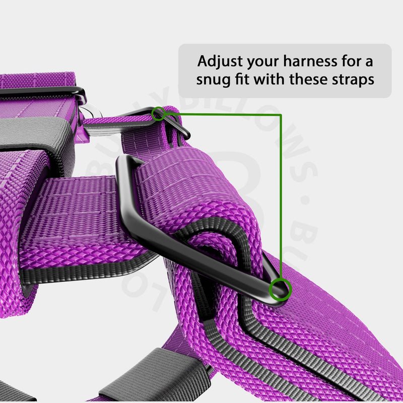 Training Anti Pull TRI-Harness® | M-XL Breeds - Purple