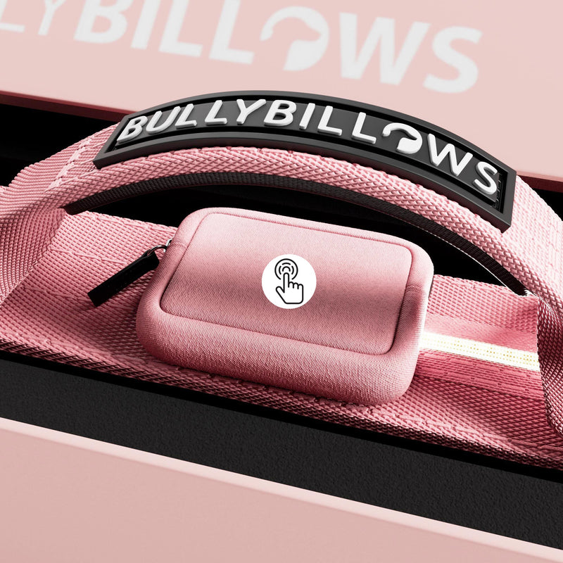 2.5cm Light Up LED Combat® Collar | Handle - Pink