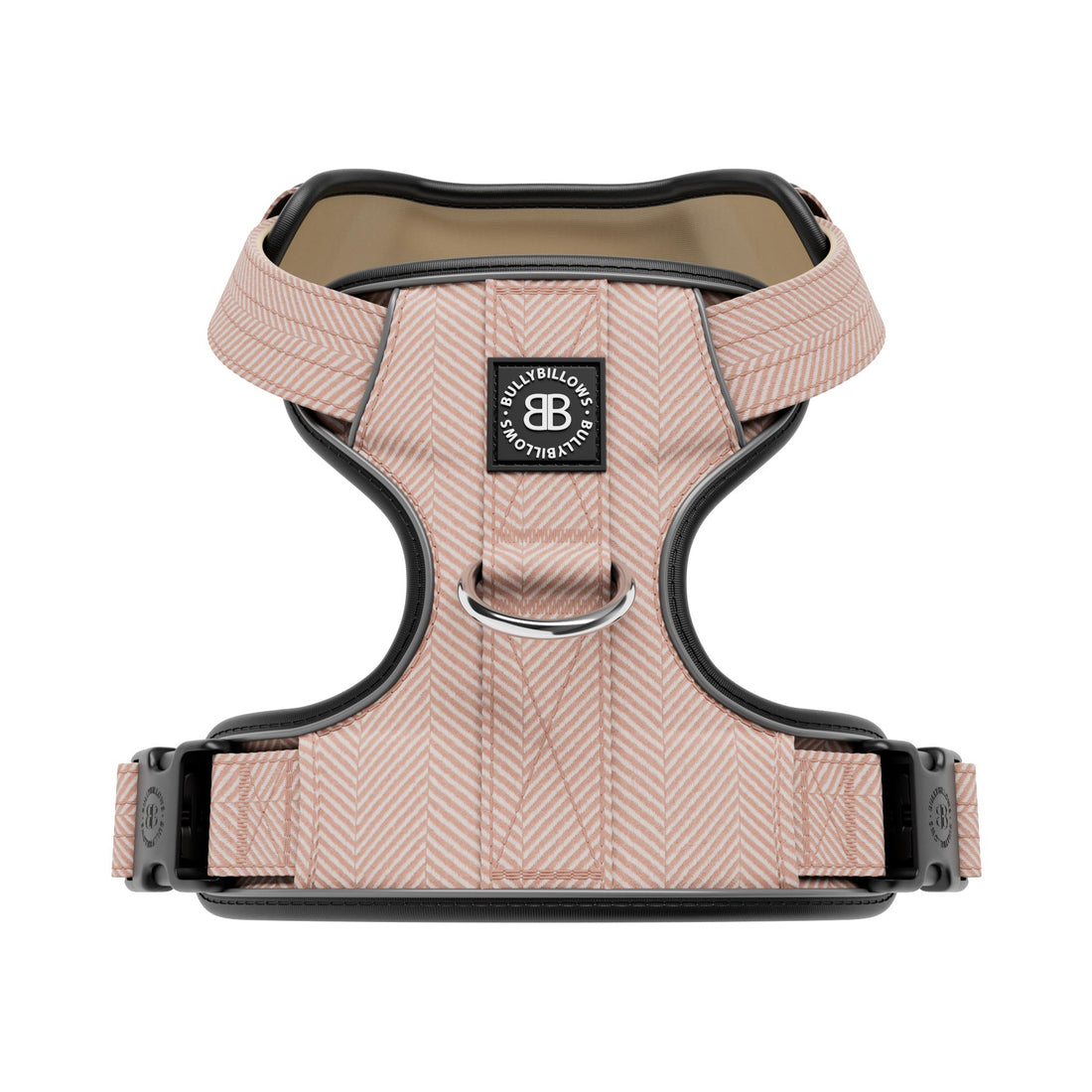 featured image of Premium Comfort Herringbone Harness | Non Restrictive - Elegant Cream