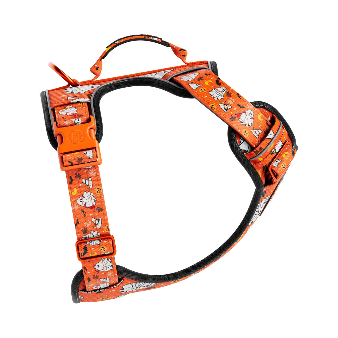 featured image of Comfort Premium Harness | Non Restrictive - Halloween BooBillows - Orange