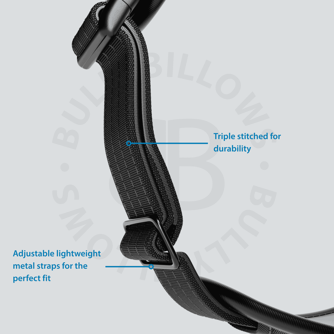 featured image of Premium Comfort Herringbone Harness | Non Restrictive - Midnight Blue