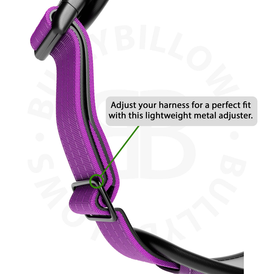 featured image of Comfort Premium Harness | Non Restrictive - Purple