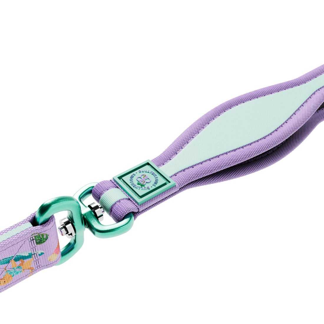 featured image of 1.2m Lighter Swivel Combat Leash | Anti-Tangle & Secure Clip - BalmyBillows Purple