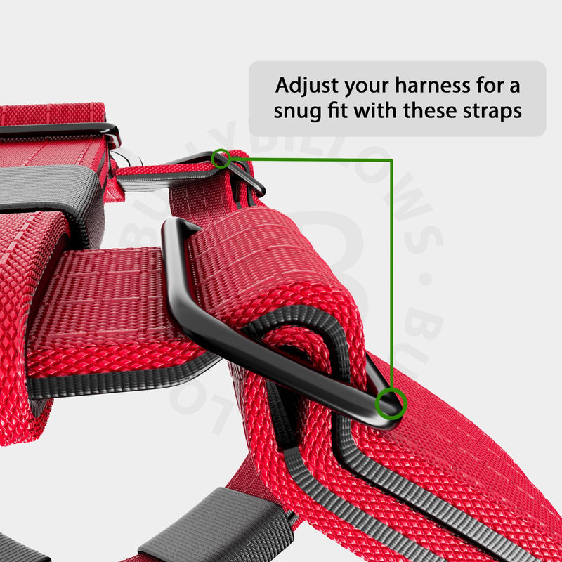Training Anti Pull TRI-Harness® | M-XL Breeds - Red