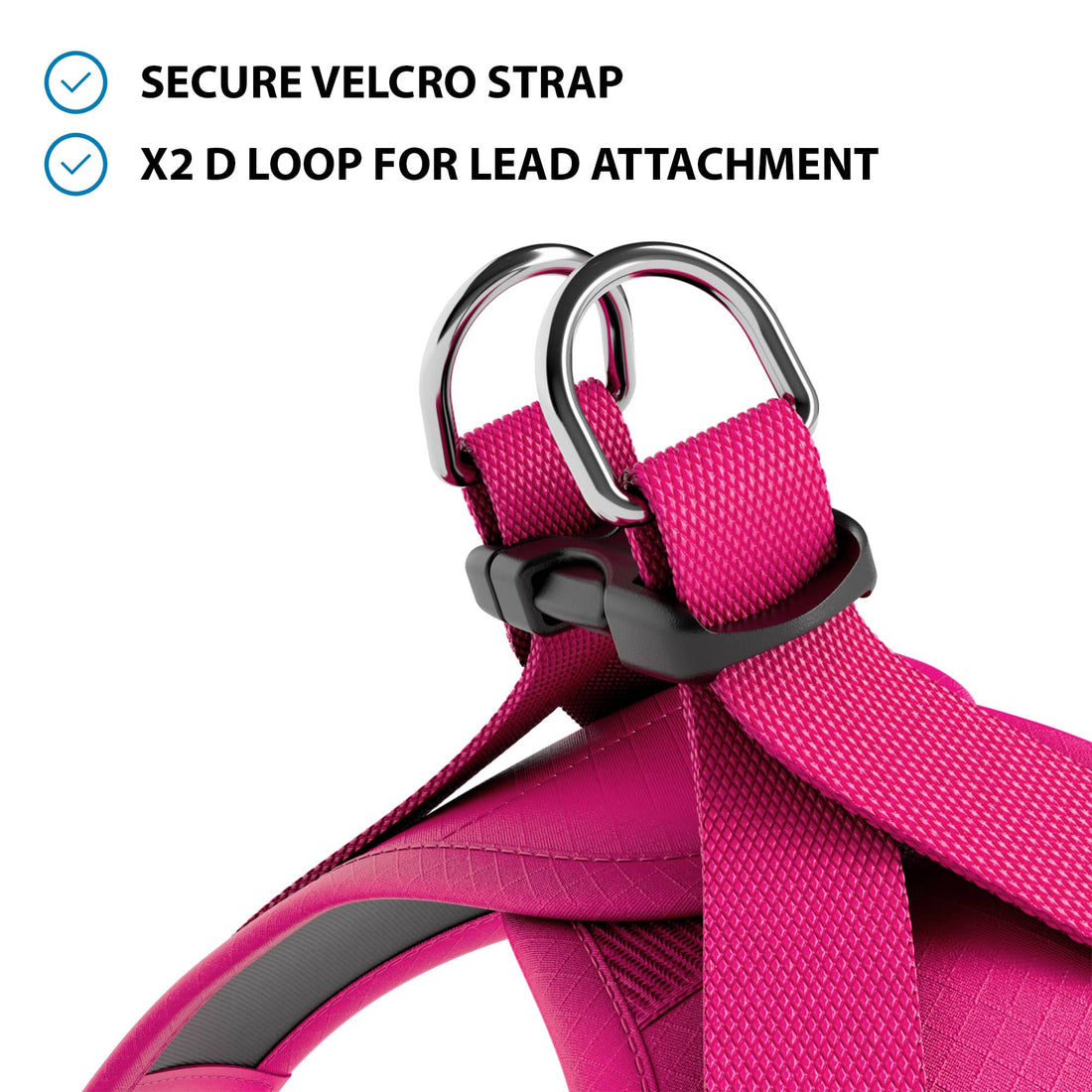 featured image of Step in Harness | XS-M Breeds - Carminerose