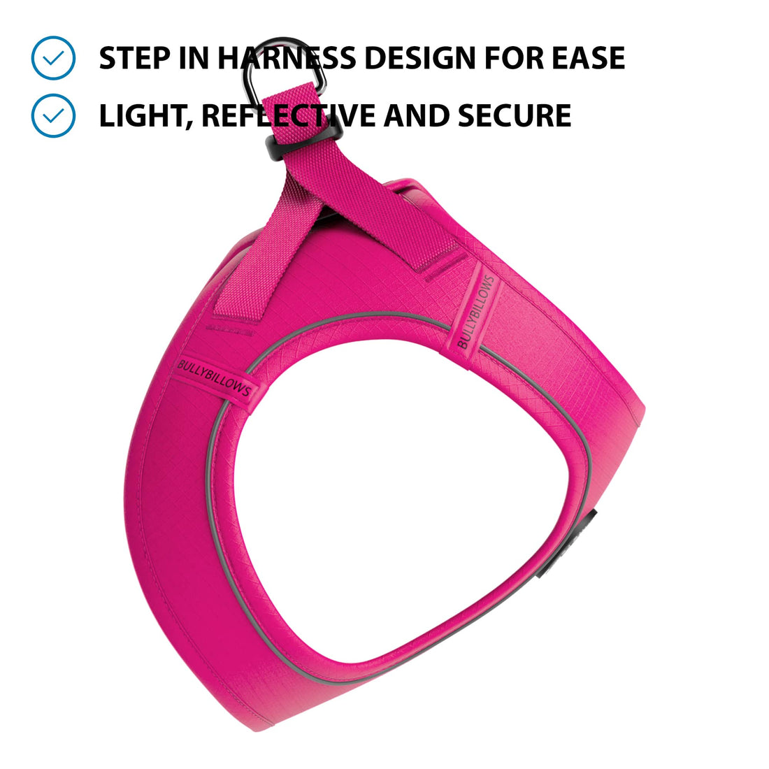 featured image of Step in Harness | XS-M Breeds - Carminerose