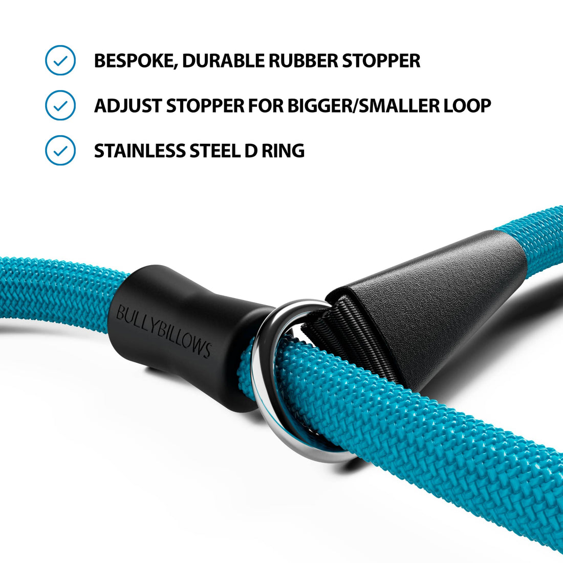featured image of Slip Training Lead | Anti Pull & No Choking -  Light Blue