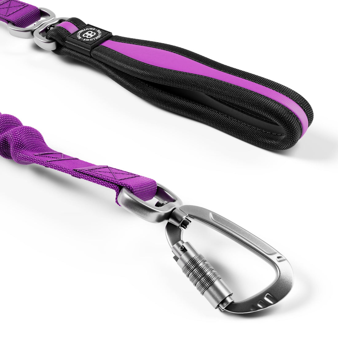 featured image of Shock Absorber Leash | Double Ended - Purple