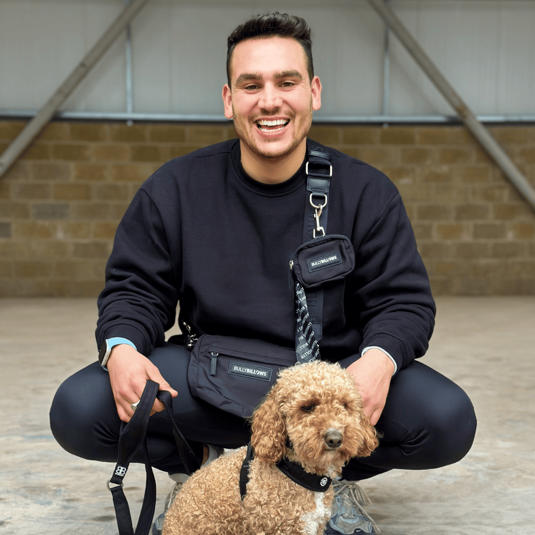 featured image of Unisex Human & Dog Walking Bag  - Black