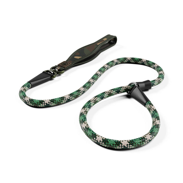 Slip Training Lead | Anti Pull & No Choking |  Camouflage Green