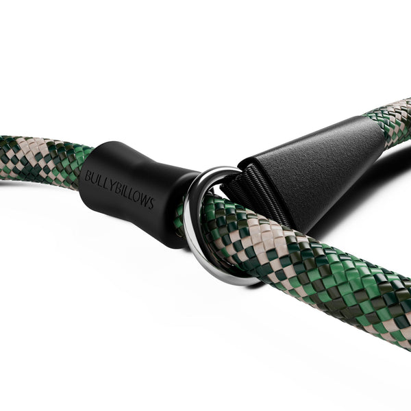 Slip Training Lead | Anti Pull & No Choking |  Camouflage Green