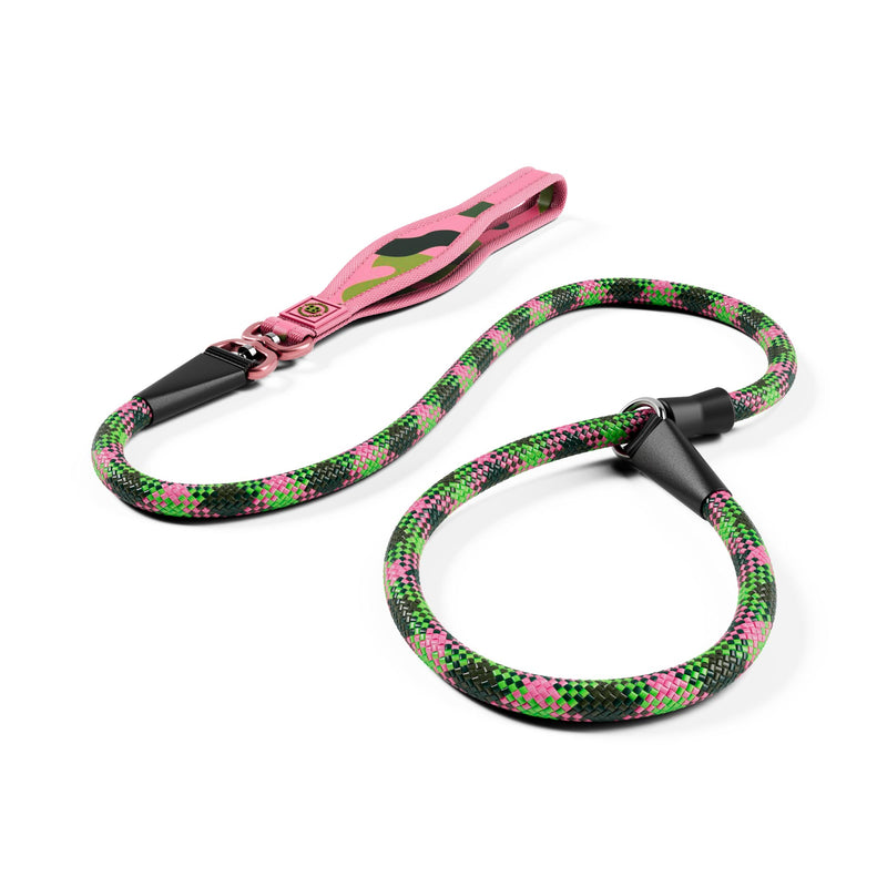 Slip Training Lead | Anti Pull & No Choking |  Camouflage Pink