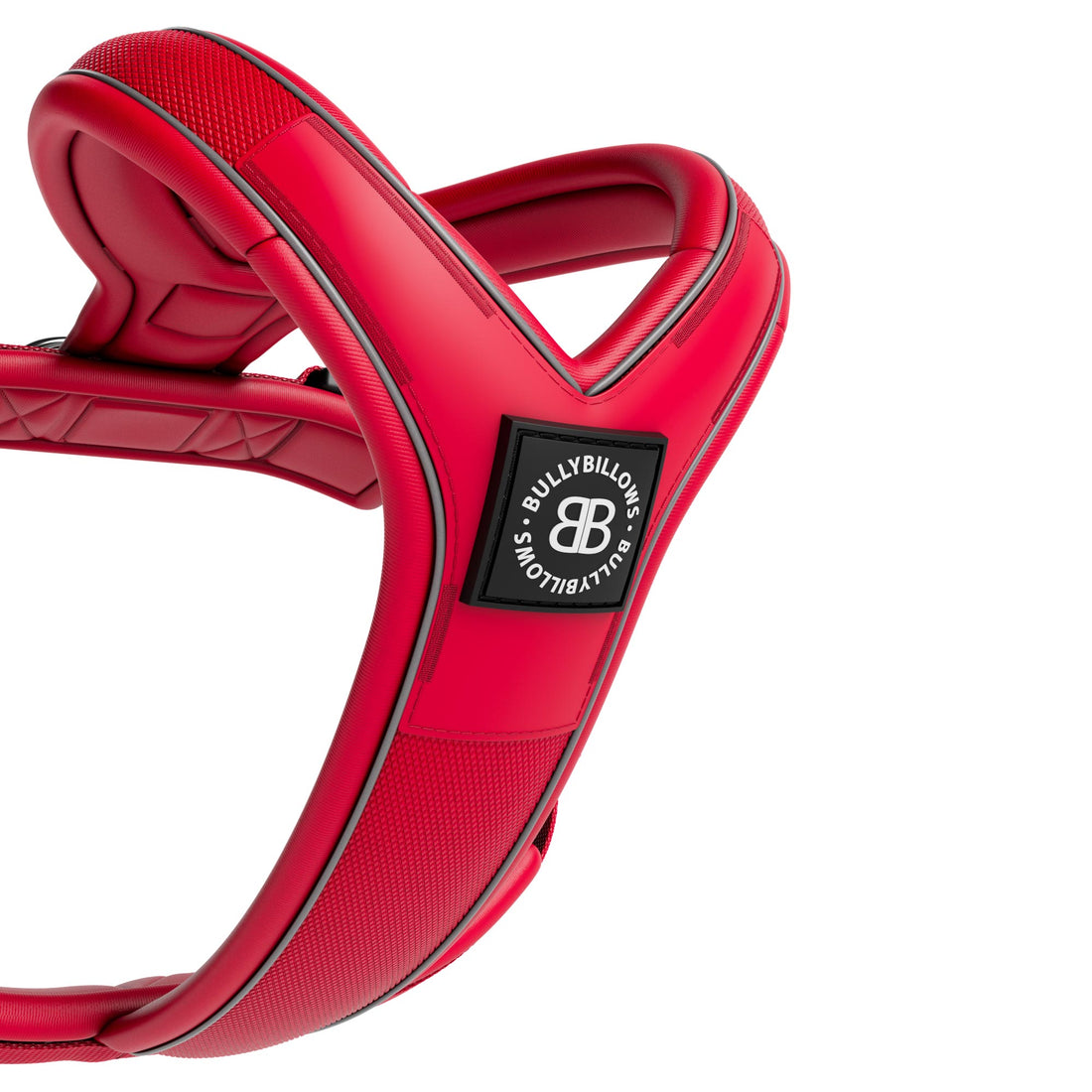 featured image of Slip on Harness | Foam Padded - Red
